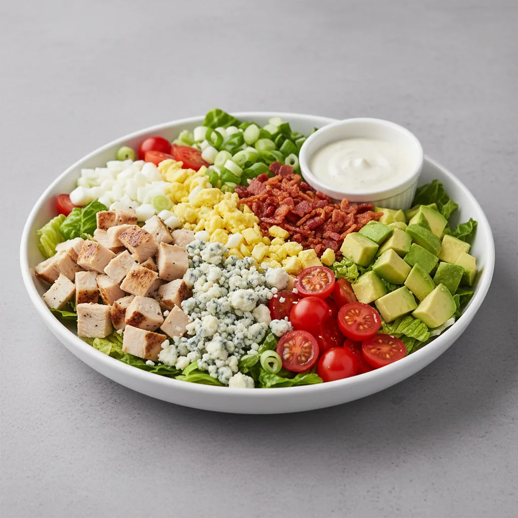 Cobb Salad with Ranch Dressing Cobb Salad with Ranch Dressing