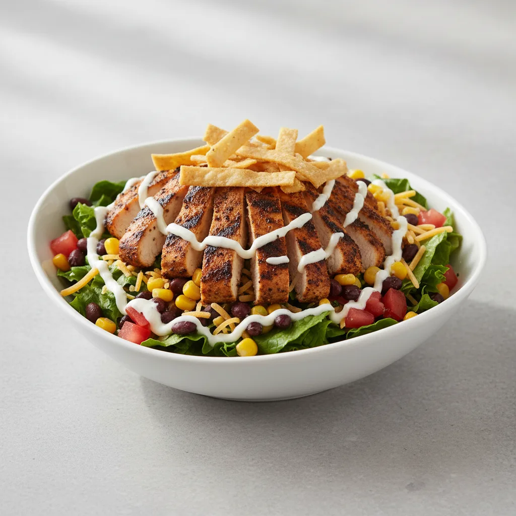 Southwest Blackened Chicken Salad with Ranch Dressing Southwest Blackened Chicken Salad with Ranch Dressing