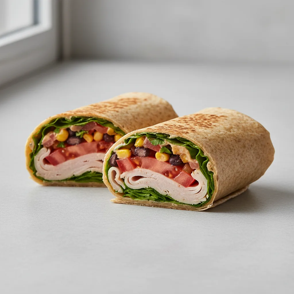 Southwest Turkey in Wheat Wrap Southwest Turkey in Wheat Wrap