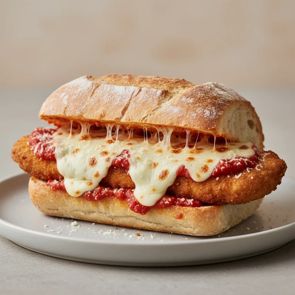 Chicken Parmesan Sandwich Chicken Parmesan Sandwich