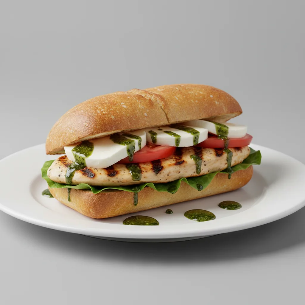 Chicken Caprese Sandwich Chicken Caprese Sandwich