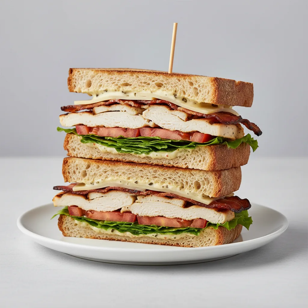 Chicken Club Sandwich Chicken Club Sandwich