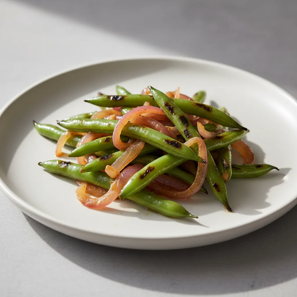 Grilled Green Beans Grilled Green Beans