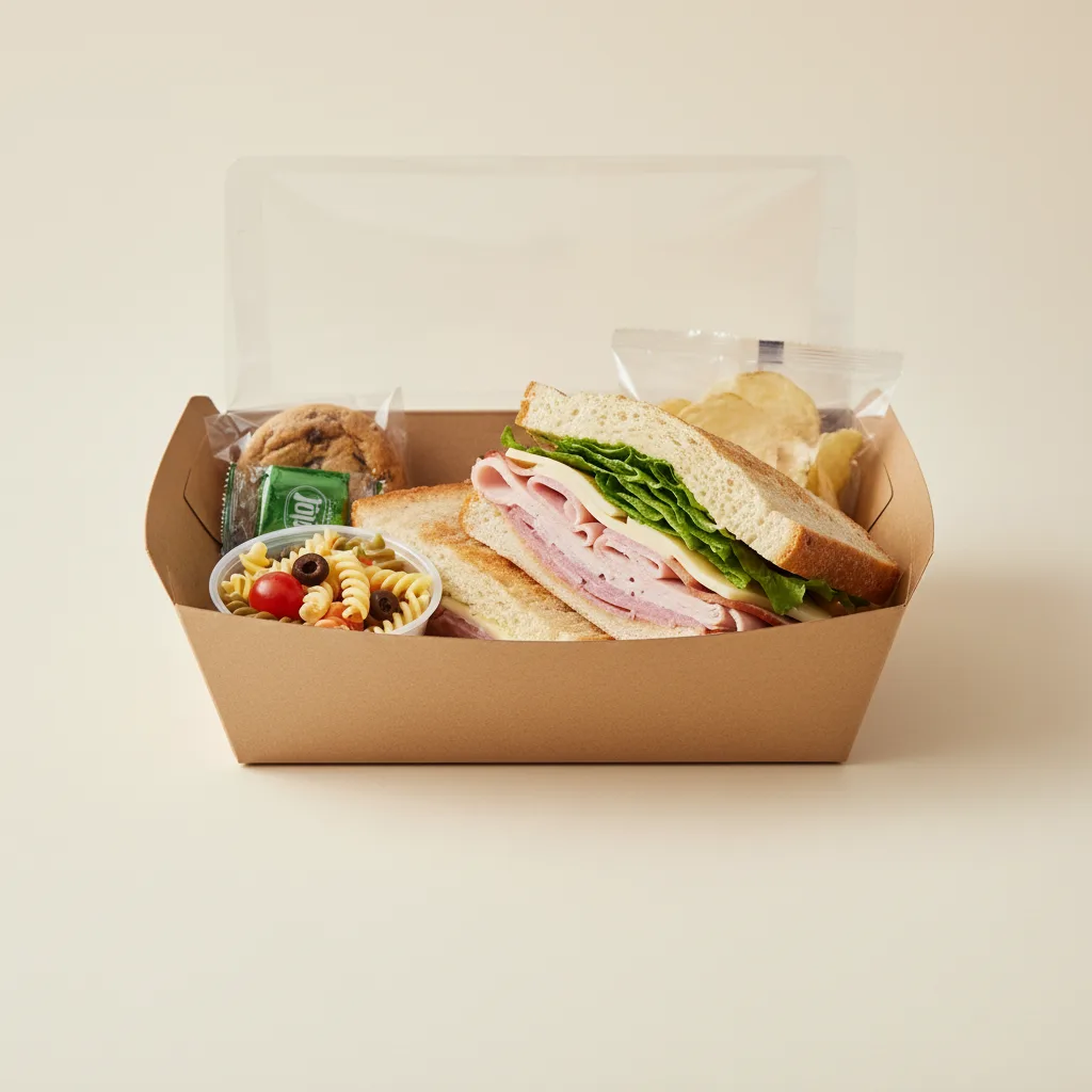 Turkey and Ham Combo Sandwich Cafe Box Turkey and Ham Combo Sandwich Cafe Box