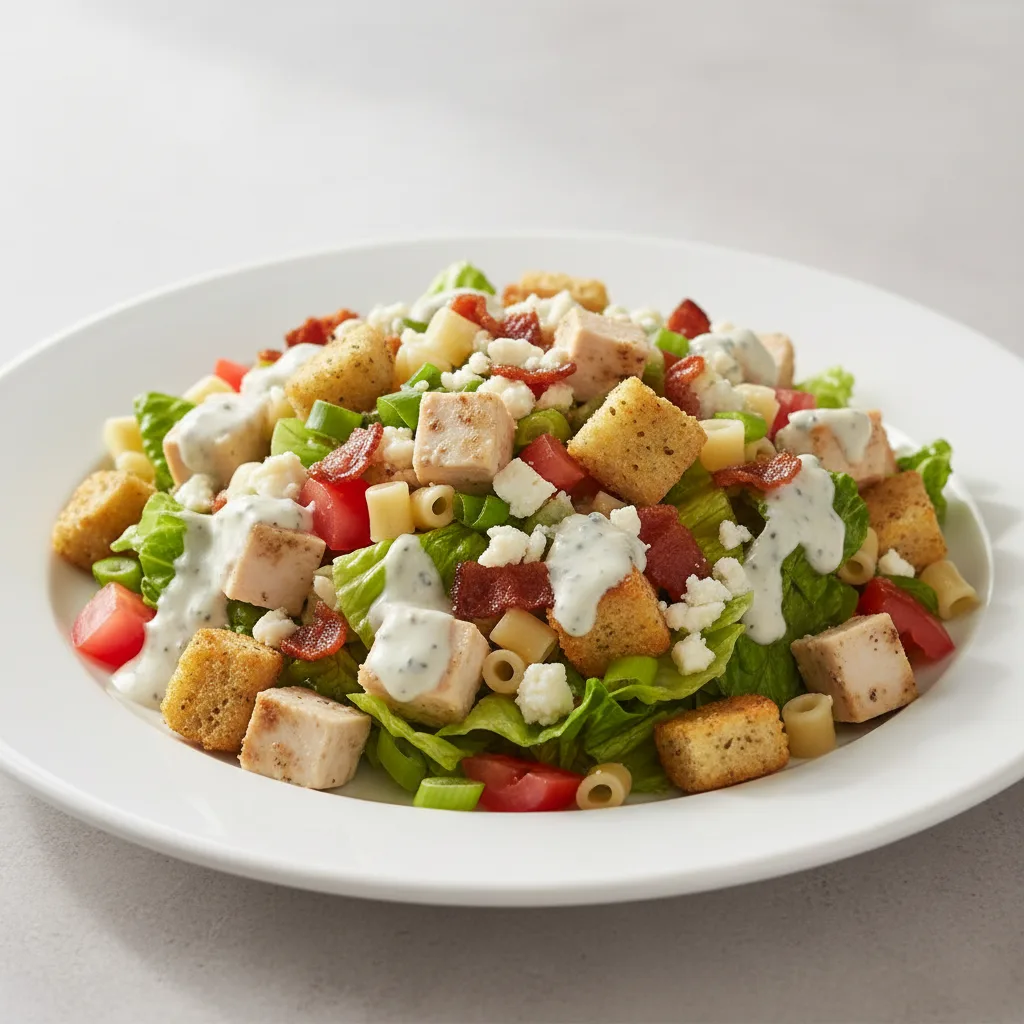 Chicago-Style Chop Salad with Blue Cheese Dressing Chicago-Style Chop Salad with Blue Cheese Dressing