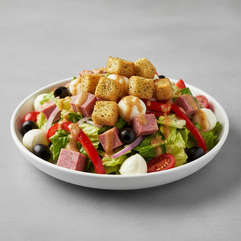 Italian Chopped Salad with House Italian Dressing Italian Chopped Salad with House Italian Dressing