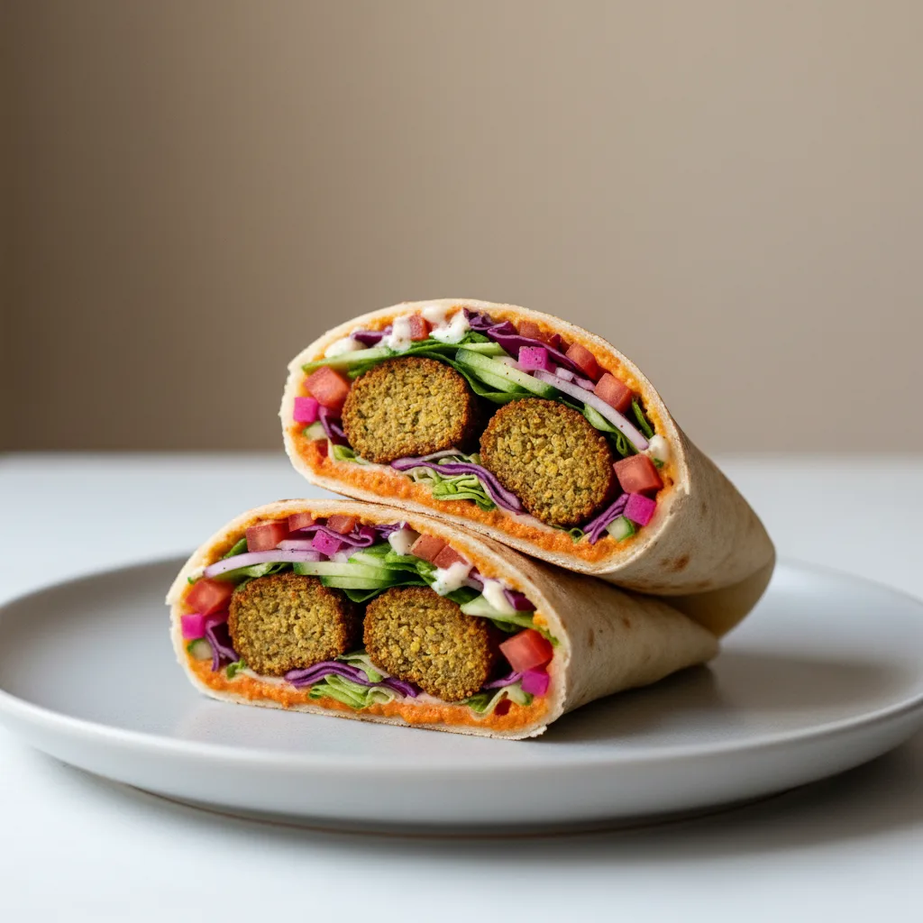 Falafel Pita Wrap