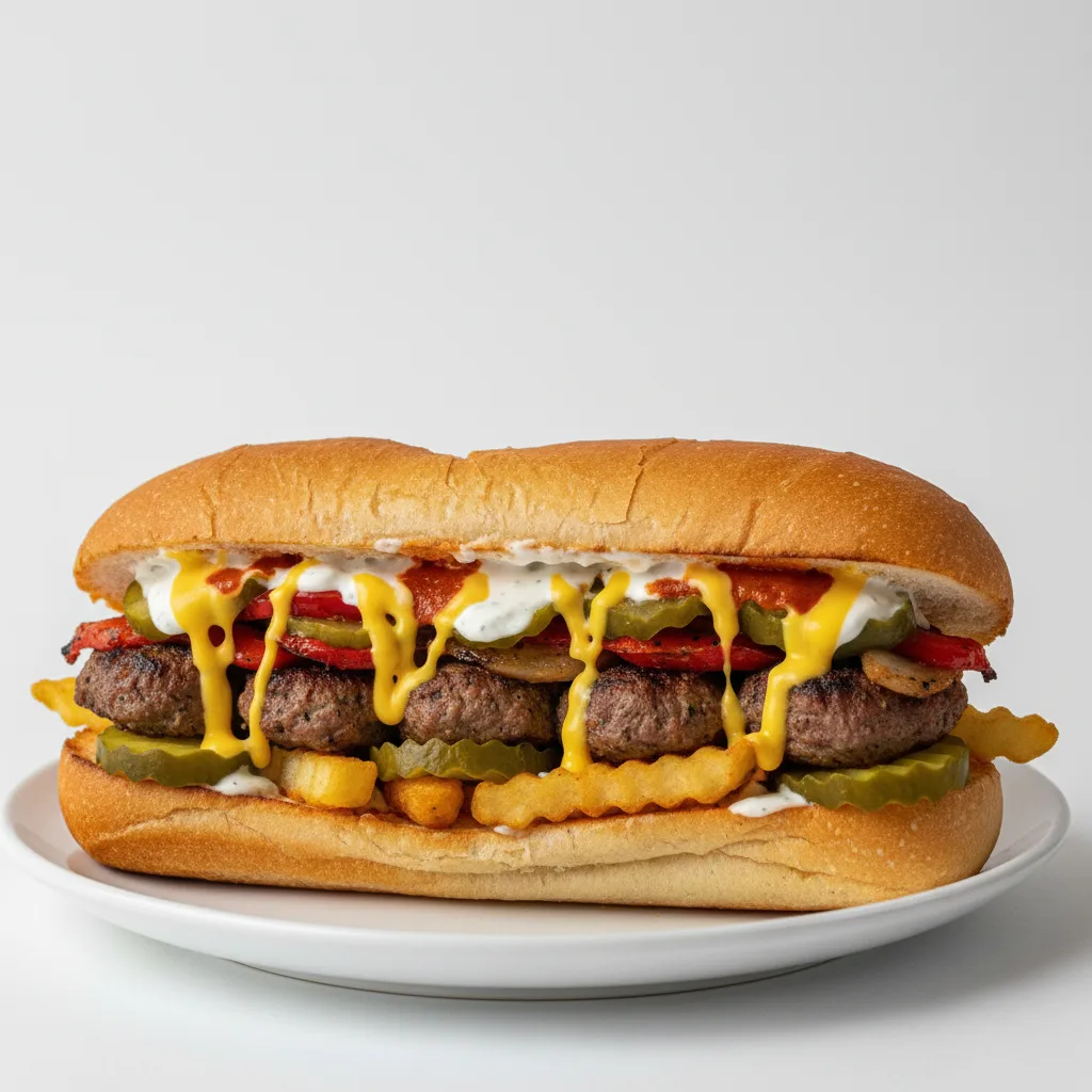 WizWit Lamb Kebab Sandwich