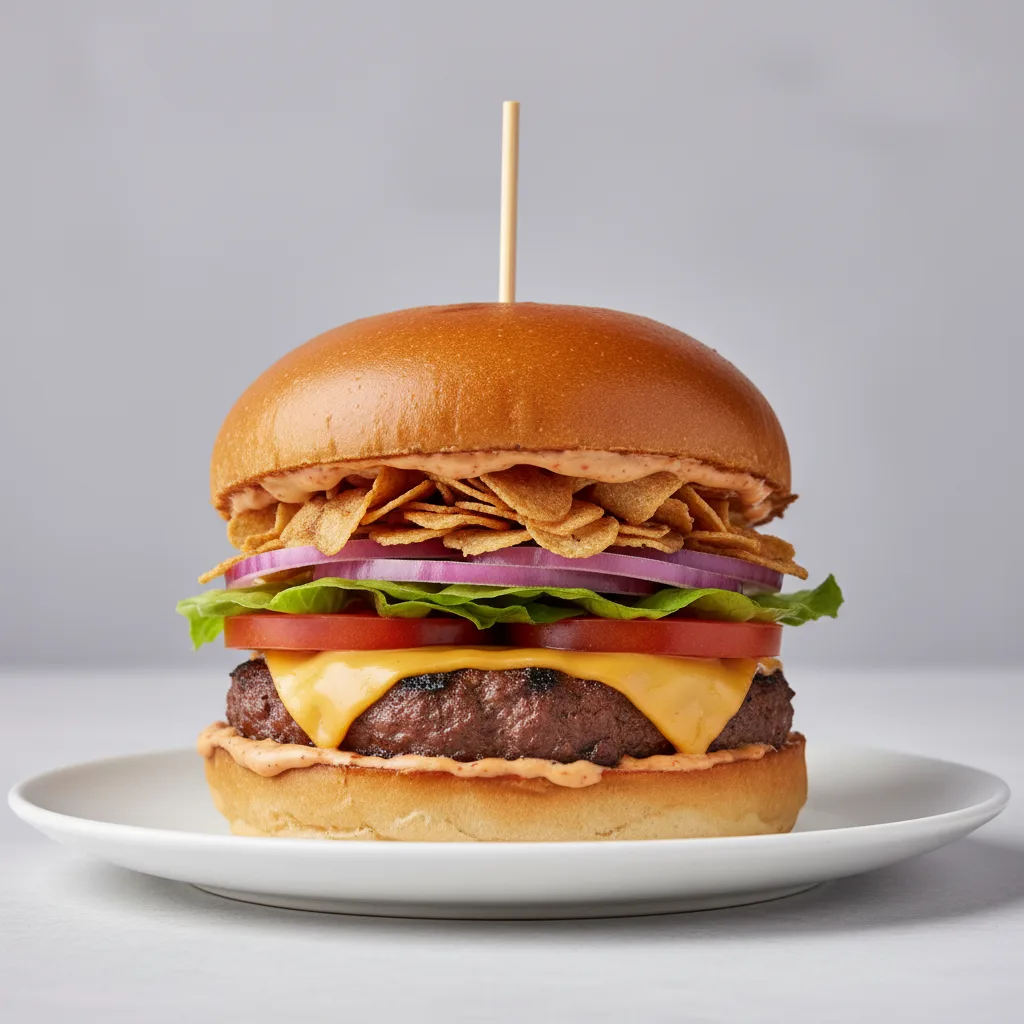 Hot Garlic Burger