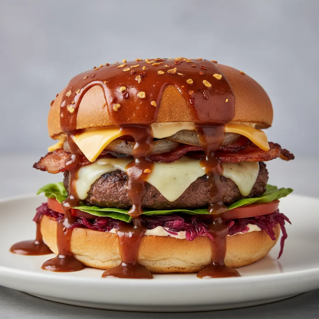 Muddy Deluxe Burger