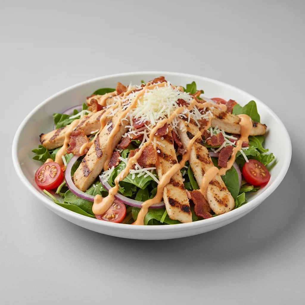 Hot Garlic Salad