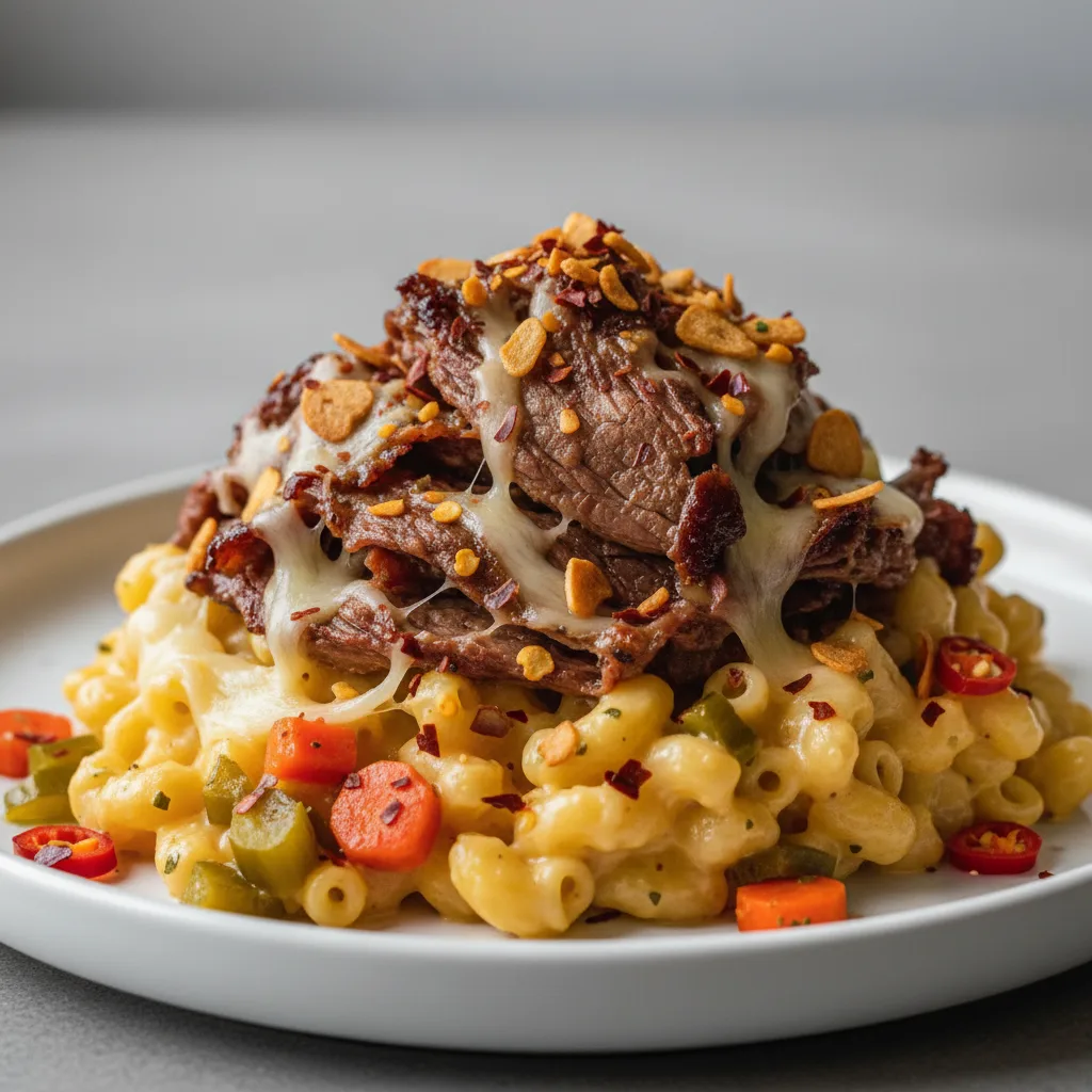 Italian Beef Mac Italian Beef Mac