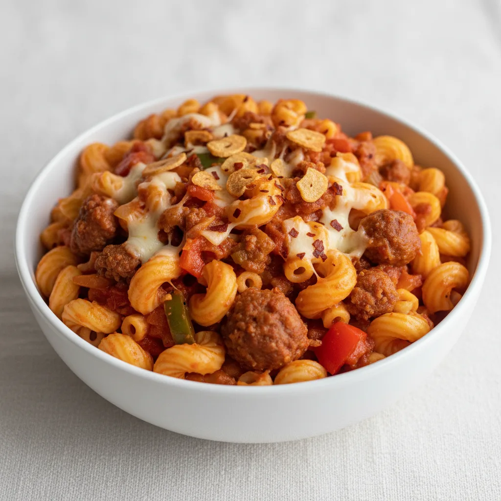 Marinara Italian Sausage Mac Marinara Italian Sausage Mac