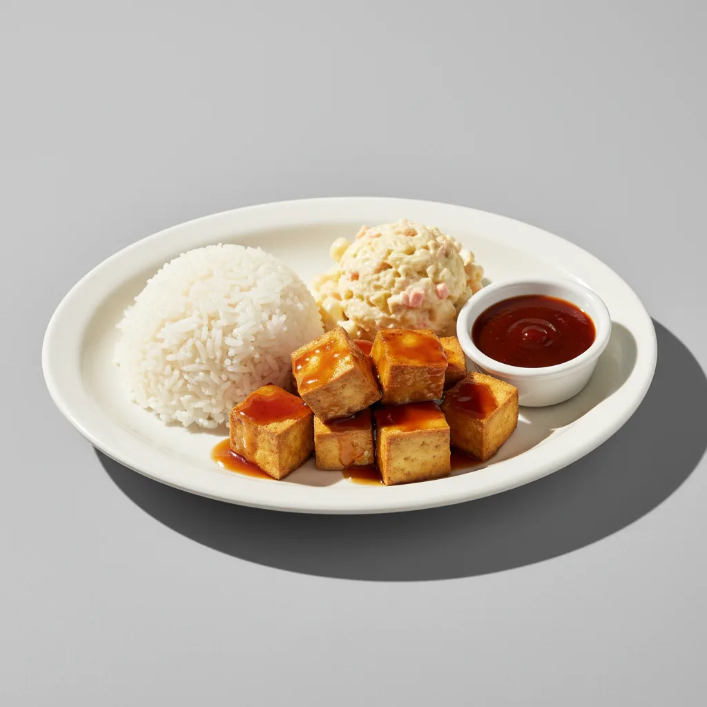 Teriyaki Tofu Plate Teriyaki Tofu Plate