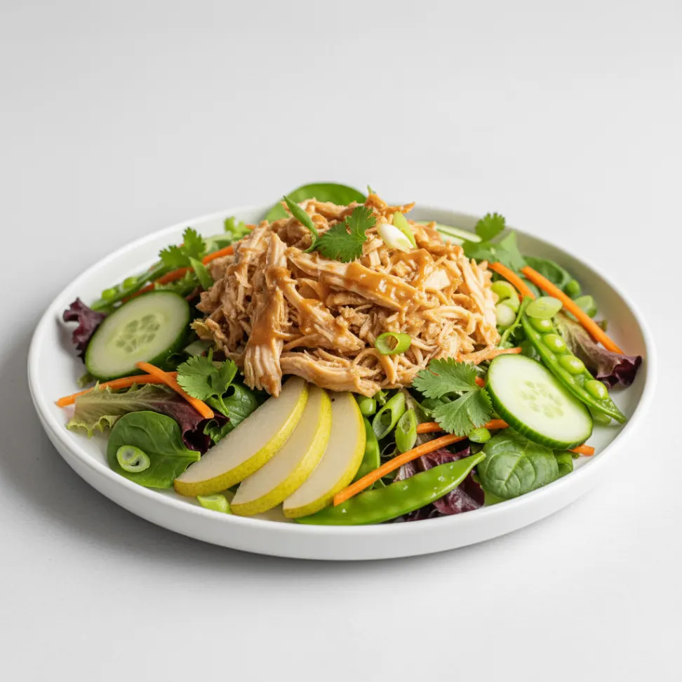 Nut-Free Chicken Salad with Tamarind Sauce (No Cashews)