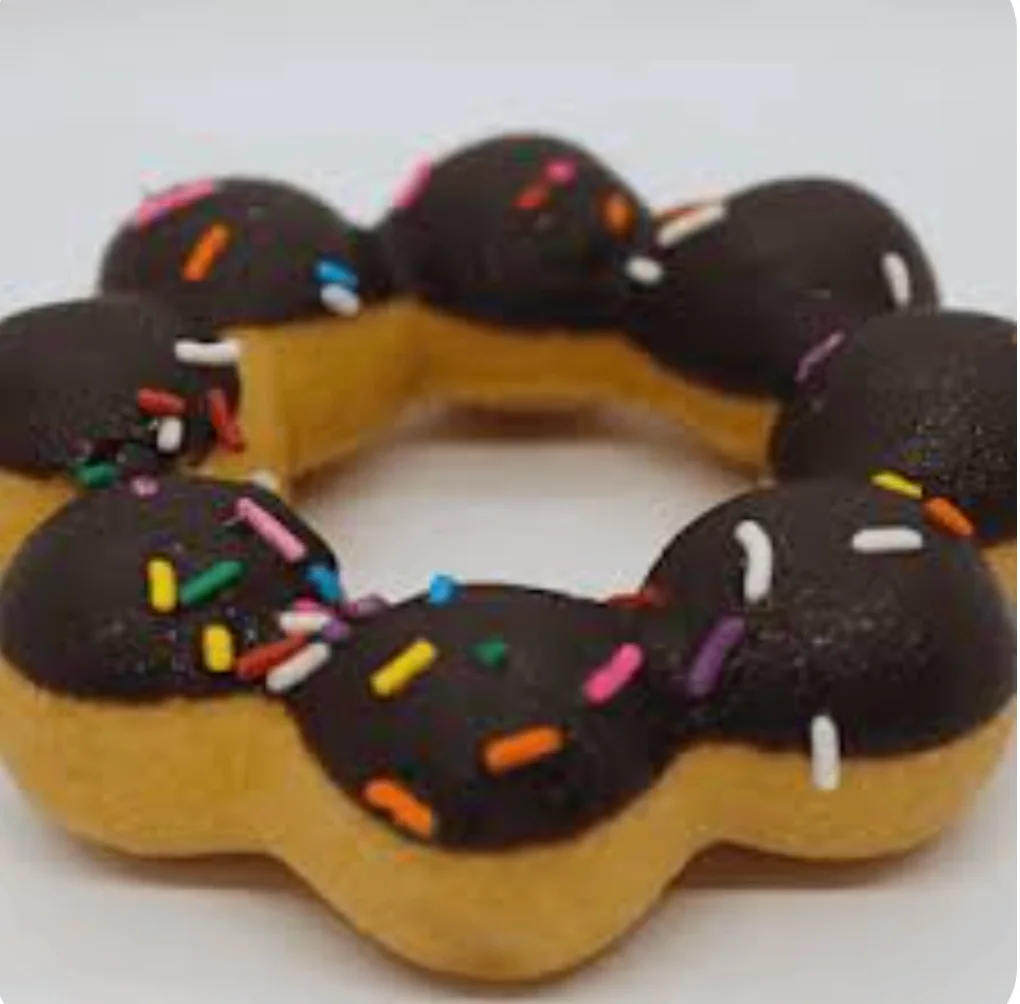 Chocolate Mochi Donut