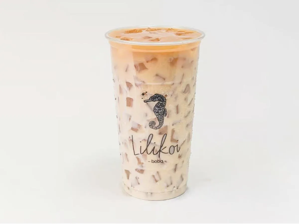 Brown Oolong Milk Tea [50% Sweet]
