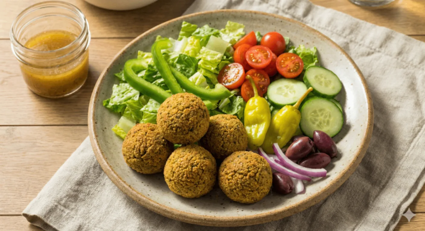 Kababji Salad with Falafel (Allergen Free)
