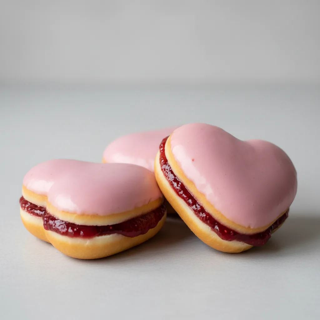 Vegan Valentine's Donuts Vegan Valentine's Donuts