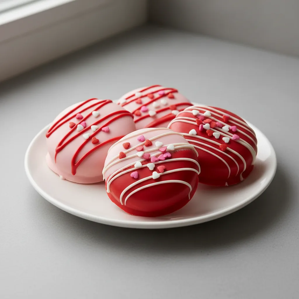Valentine’s Chocolate Covered Oreos Valentine’s Chocolate Covered Oreos