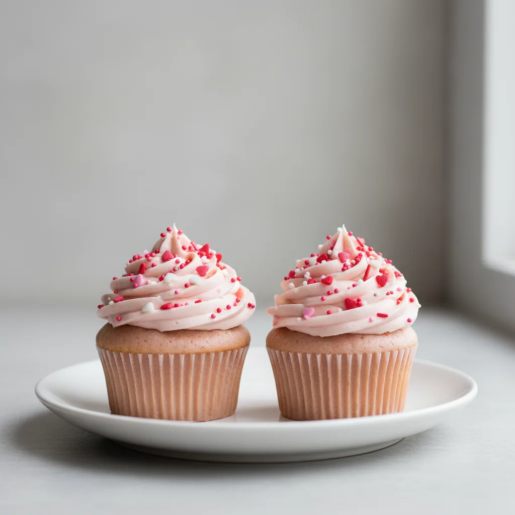 Vegan Valentine's Cupcakes Vegan Valentine's Cupcakes