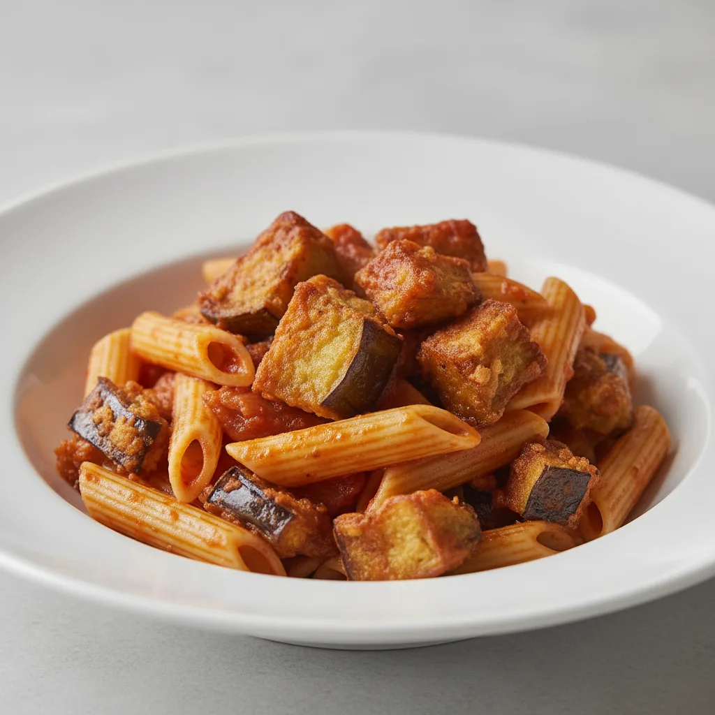 Penne with Eggplant Penne with Eggplant