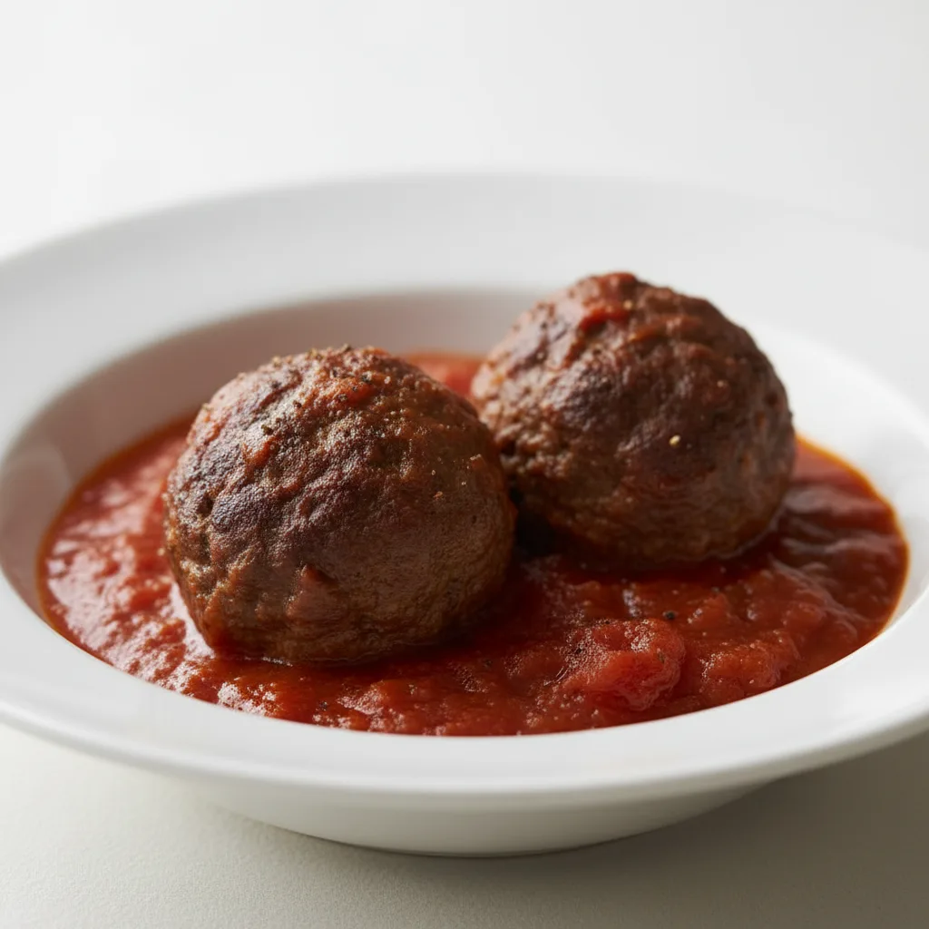 Meatballs in Marinara Meatballs in Marinara