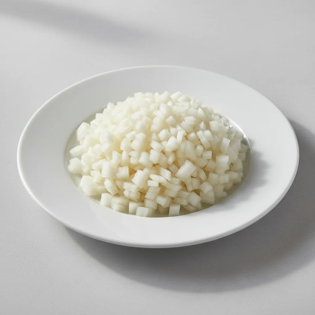 Diced White Onions