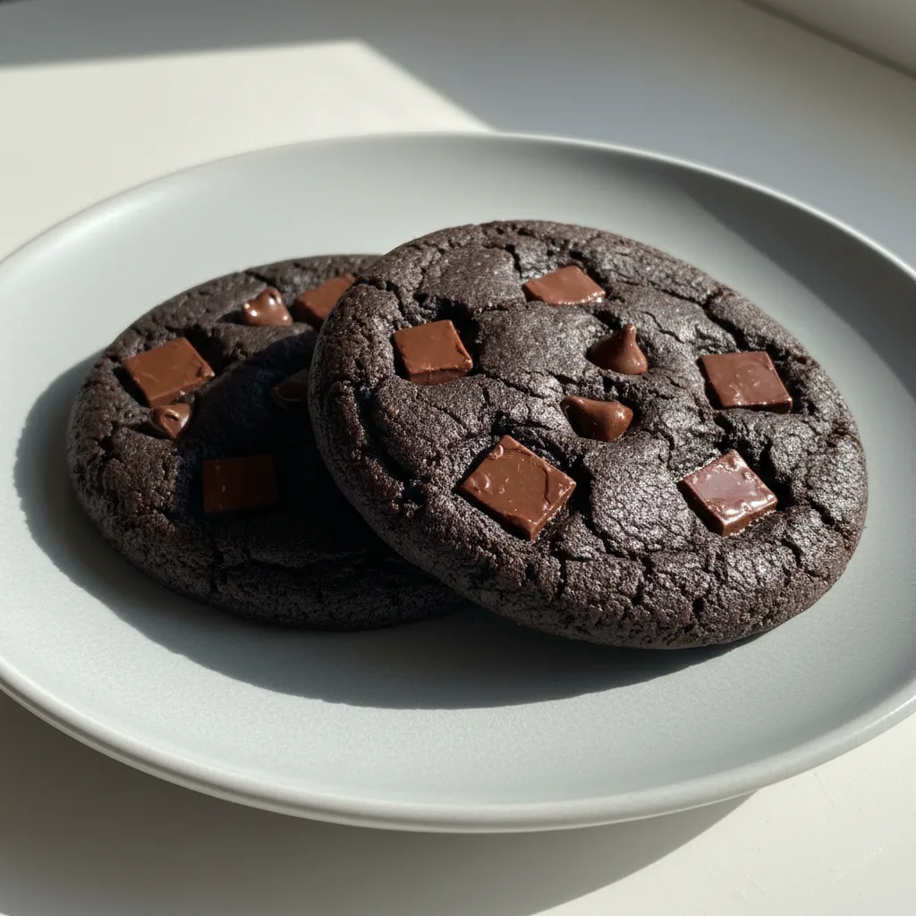 Jumbo Fresh Baked Chocolate Chocolate Chunk Cookies