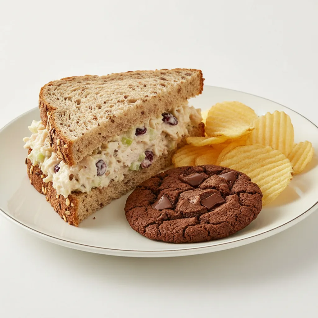 Chicken Salad Sandwich on Multigrain Bread Chicken Salad Sandwich on Multigrain Bread
