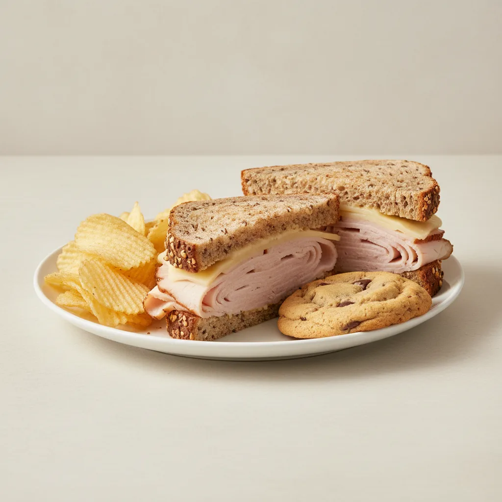 Turkey Breast Sandwich on Multigrain Bread Turkey Breast Sandwich on Multigrain Bread