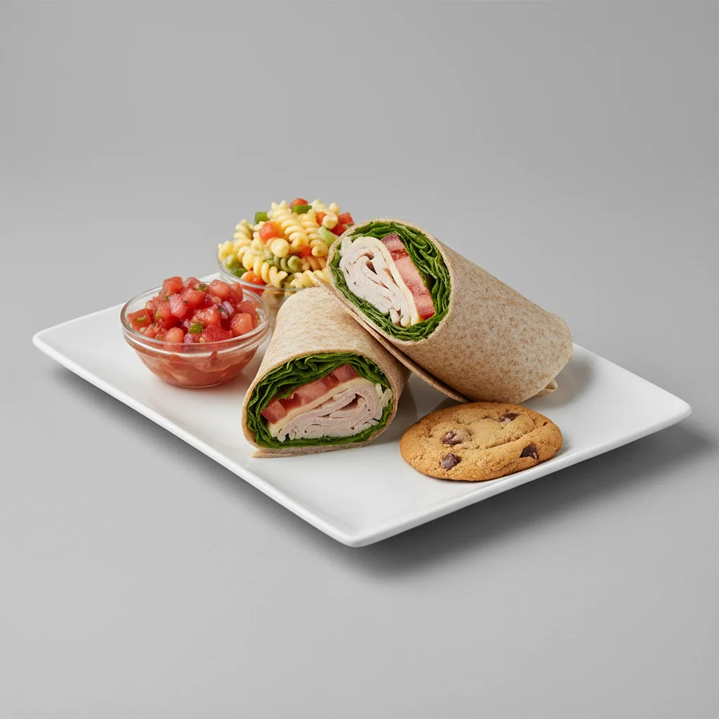 Turkey Breast Wrap Meal Turkey Breast Wrap Meal