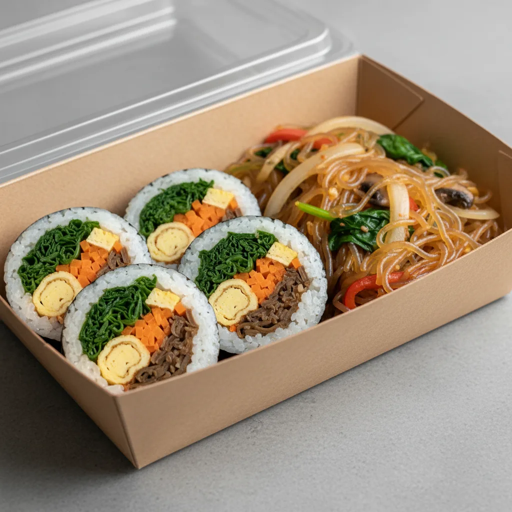 K-bop Box Lunch - Burdok (vegan) K-bop Box Lunch - Burdok (vegan)