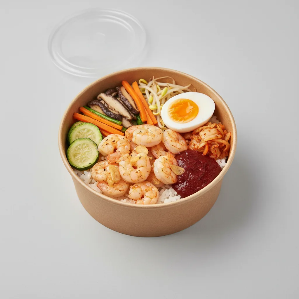 K-bowl Box Lunch - Shrimp K-bowl Box Lunch - Shrimp