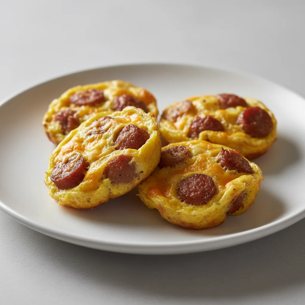 Chicken Sausage and Cheese Egg Bites Chicken Sausage and Cheese Egg Bites