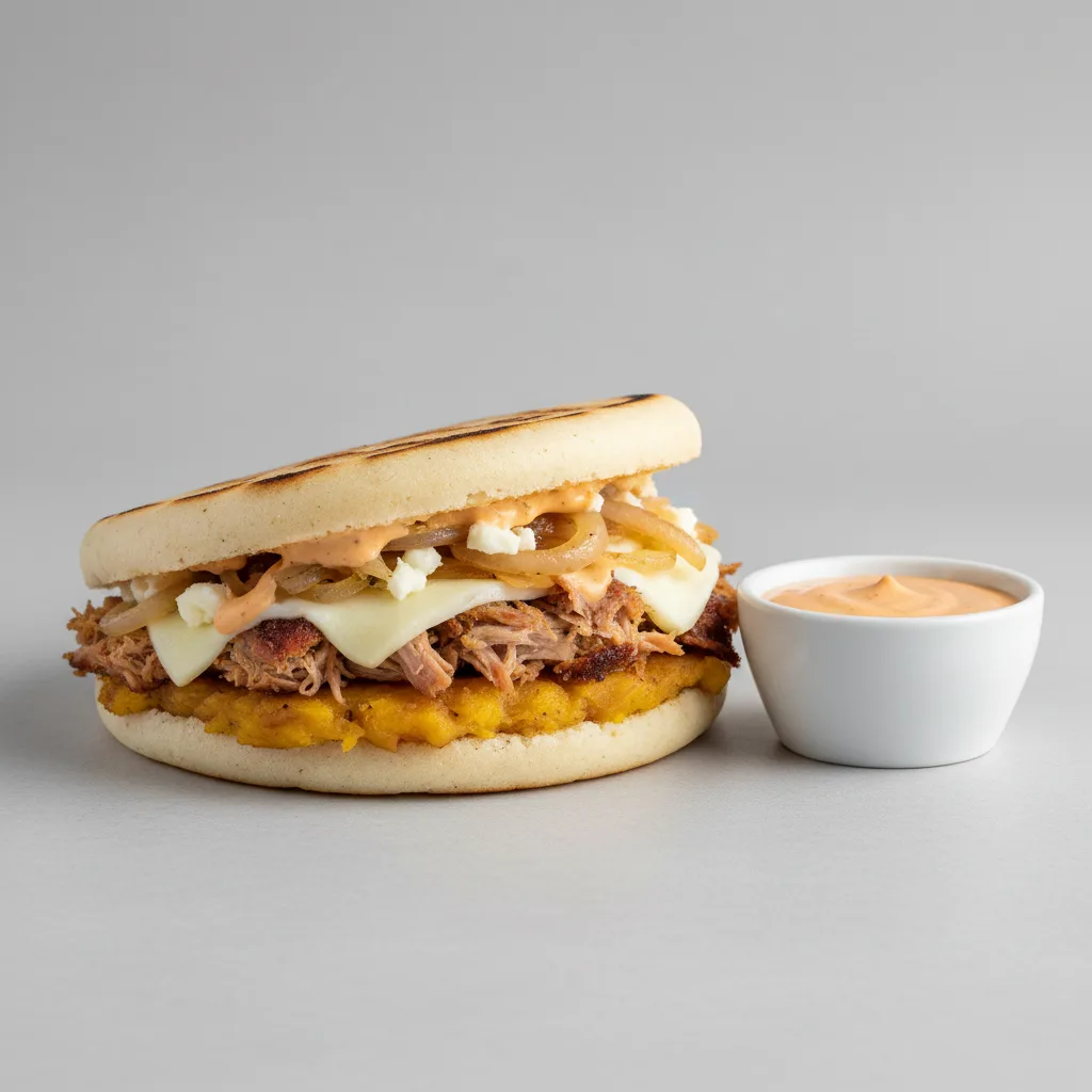 Cheese Arepas Sandwich Cheese Arepas Sandwich