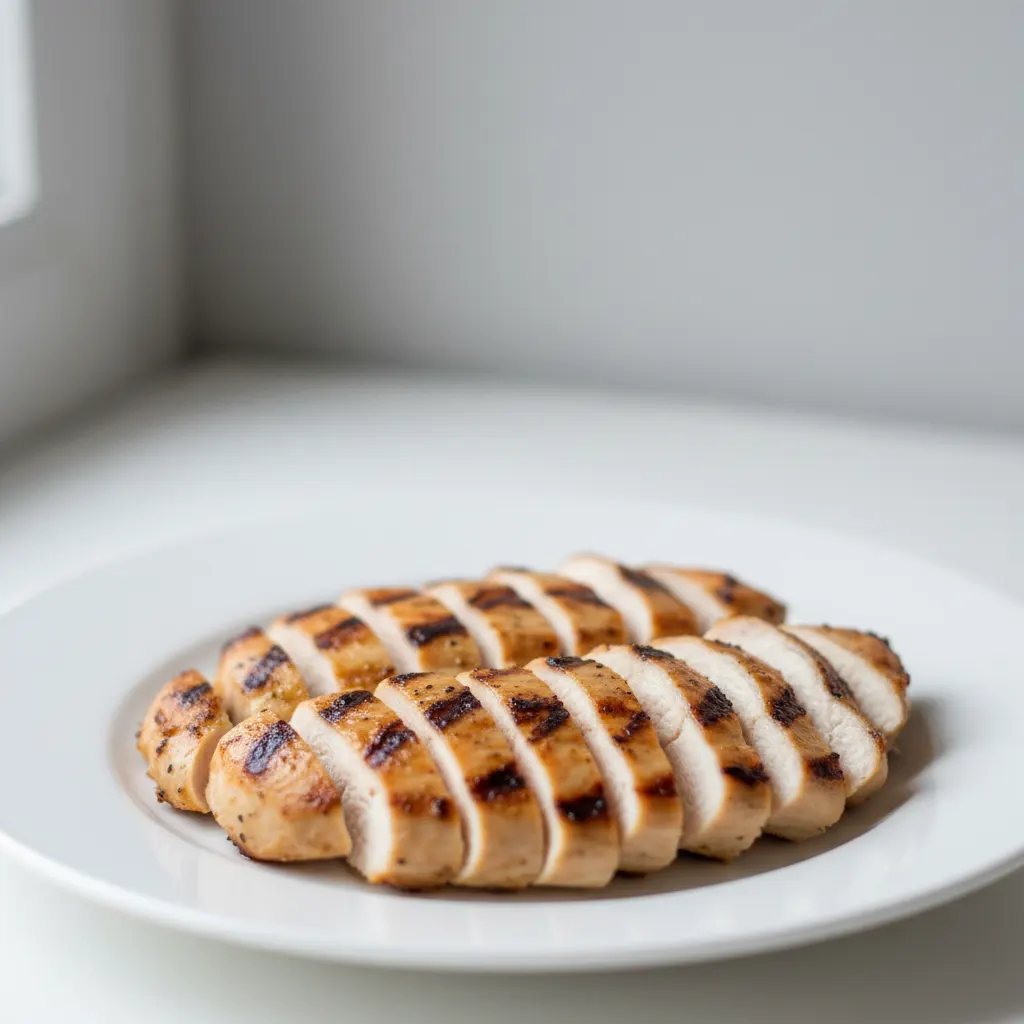 Sliced Grilled Chicken Breast Sliced Grilled Chicken Breast