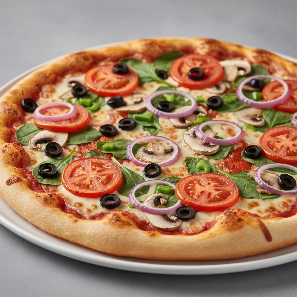 Palio's Vegetable Pizza