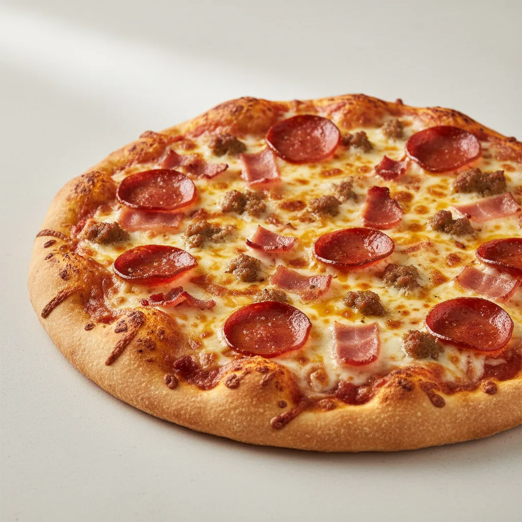 Gluten-Free Meat & Cheese Deluxe Pizza