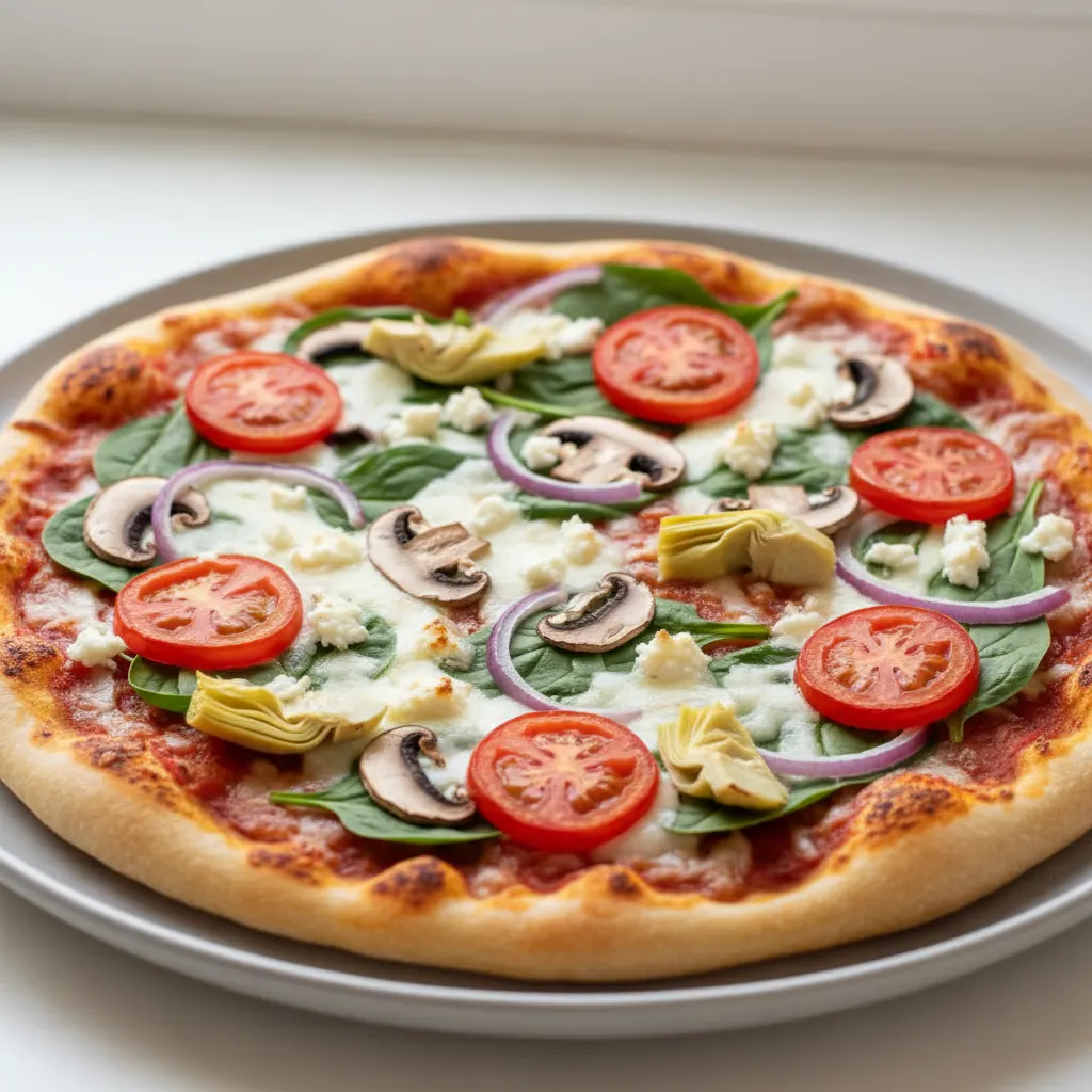 Gluten-Free The Mediterranean Pizza