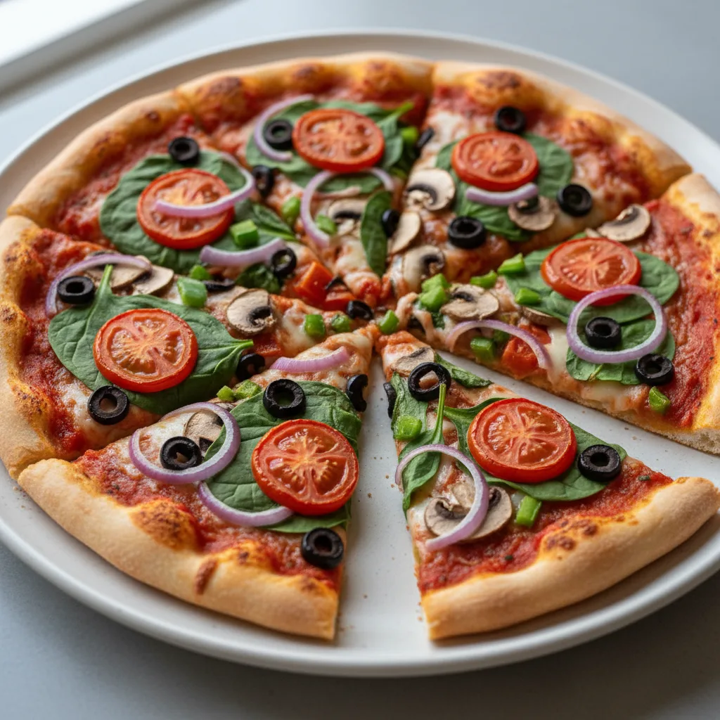 Vegan Palio's Vegetable Pizza