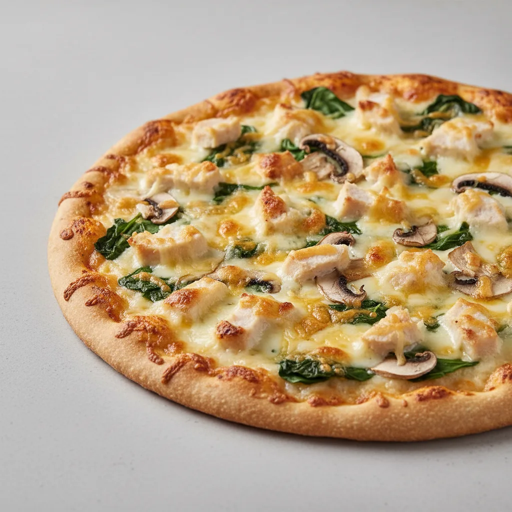 Gluten-Free Grace's Pizza (Alfredo)