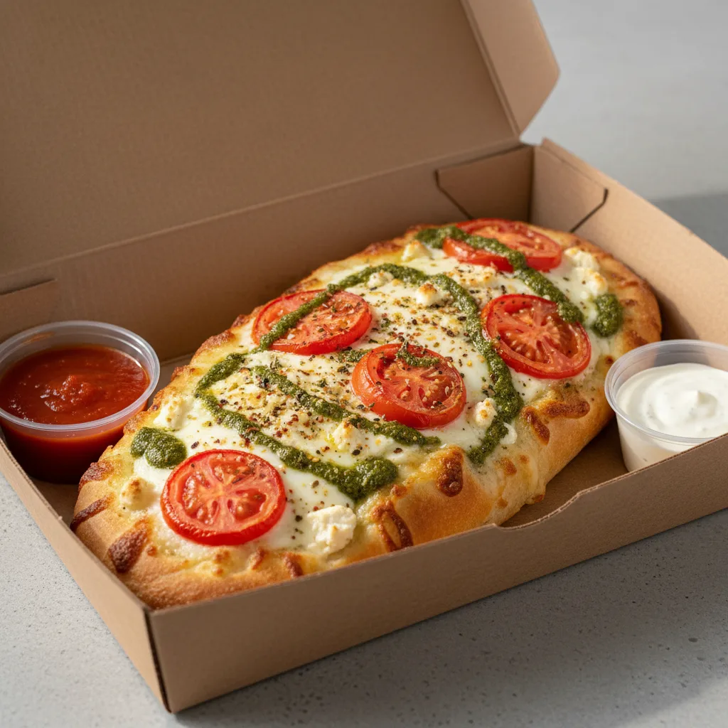 Greek Bread with Marinera and Ranch