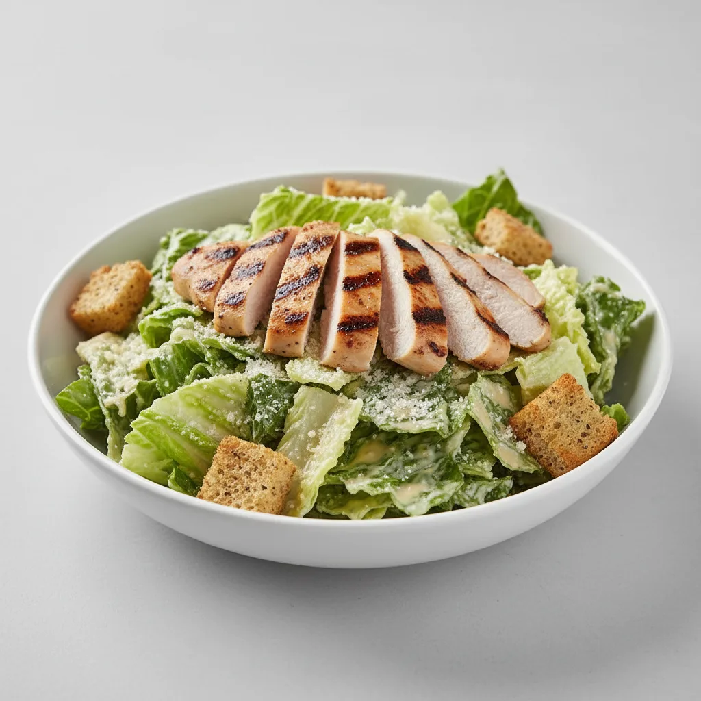 Caesar Salad with Chicken Caesar Salad with Chicken