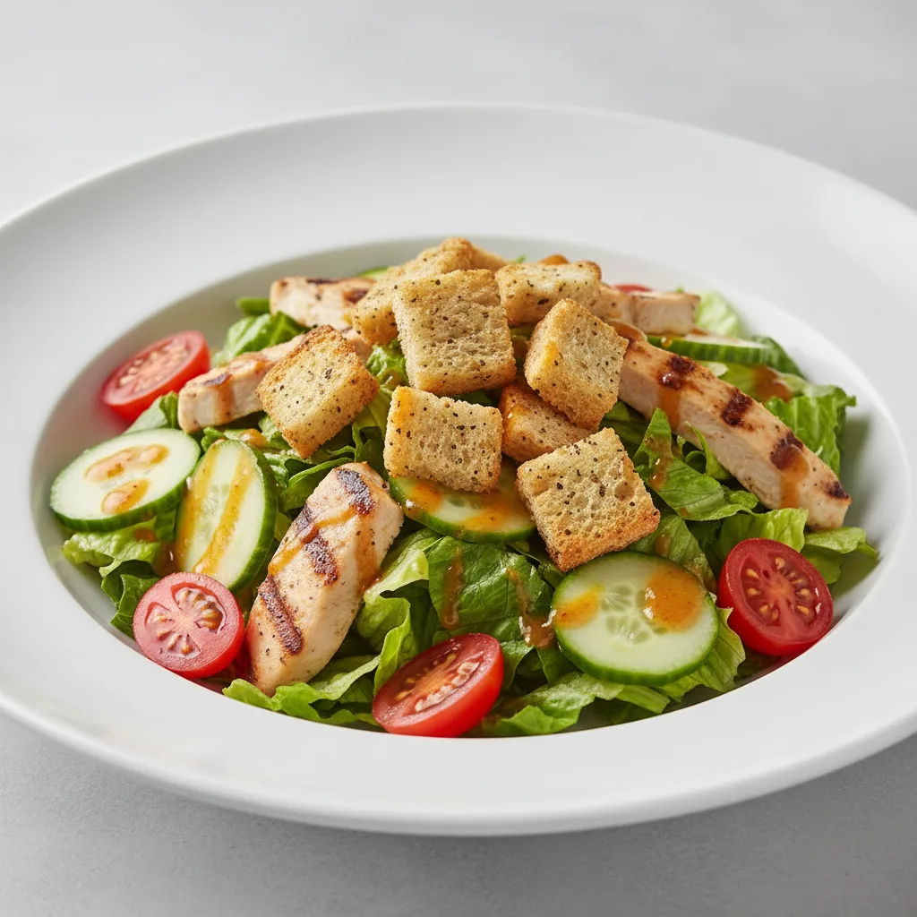 Fresh Greens Salad with Chicken Fresh Greens Salad with Chicken