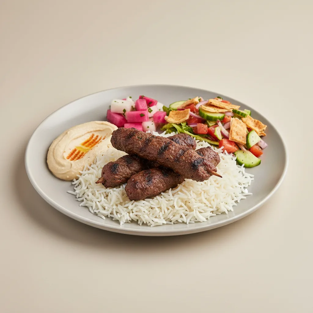 Kabob Beef Plate Kabob Beef Plate