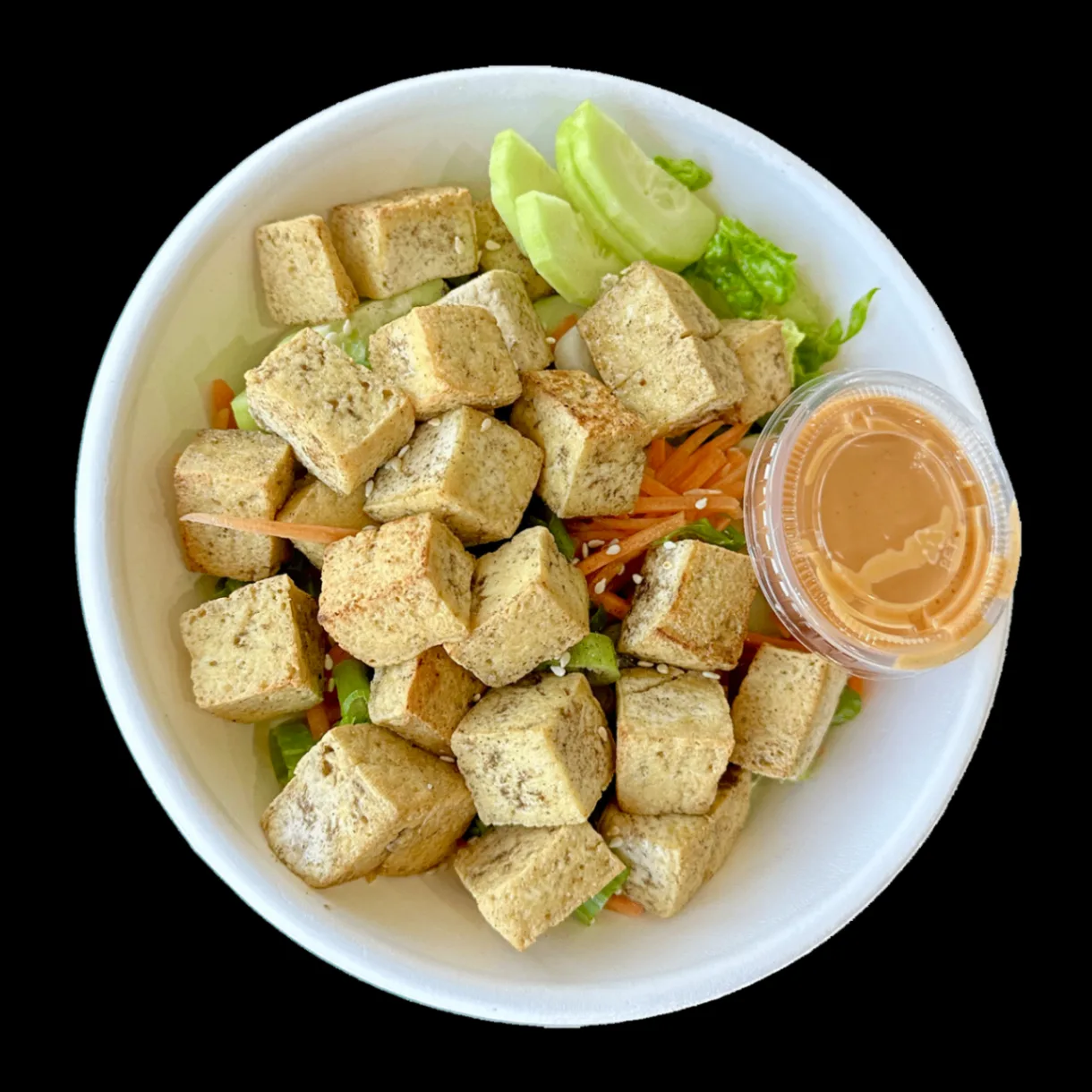 Pan-fried Tofu Bowl