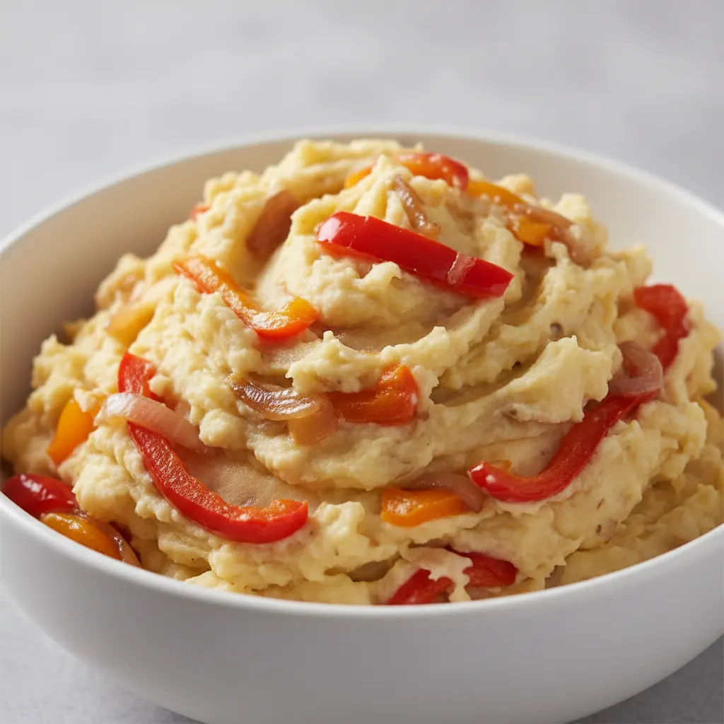 Mashed Potatoes with Peppers Mashed Potatoes with Peppers