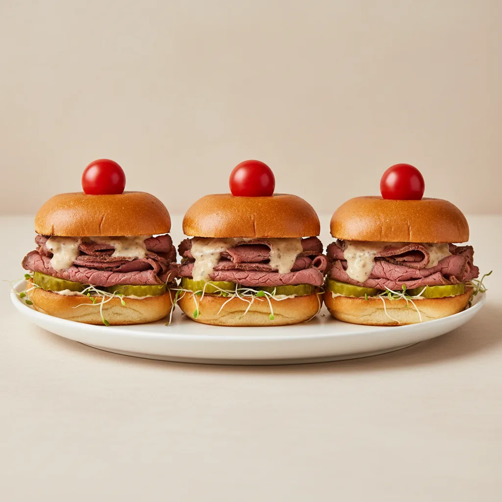 Roast Beef Sliders Roast Beef Sliders