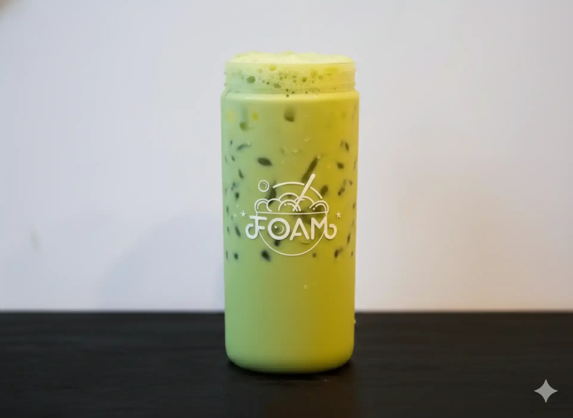 Matcha Milk Tea (100% Sweet)